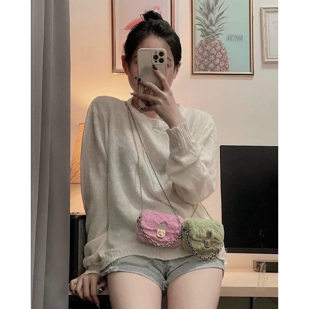 Túi mini siêu hot Ck6-80840454 đủ màu Full box