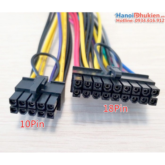 Cáp 24Pin to 18Pin, ATA to 10Pin cho HP Z800 Mainboard