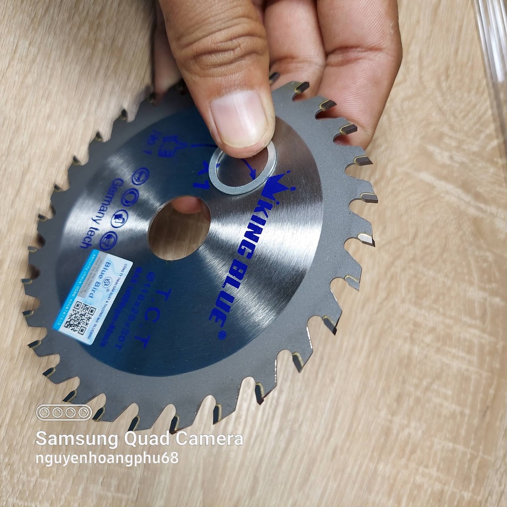 Lưỡi cưa gỗ lưỡi cắt gỗ King Blue cắt được đinh trong gỗ