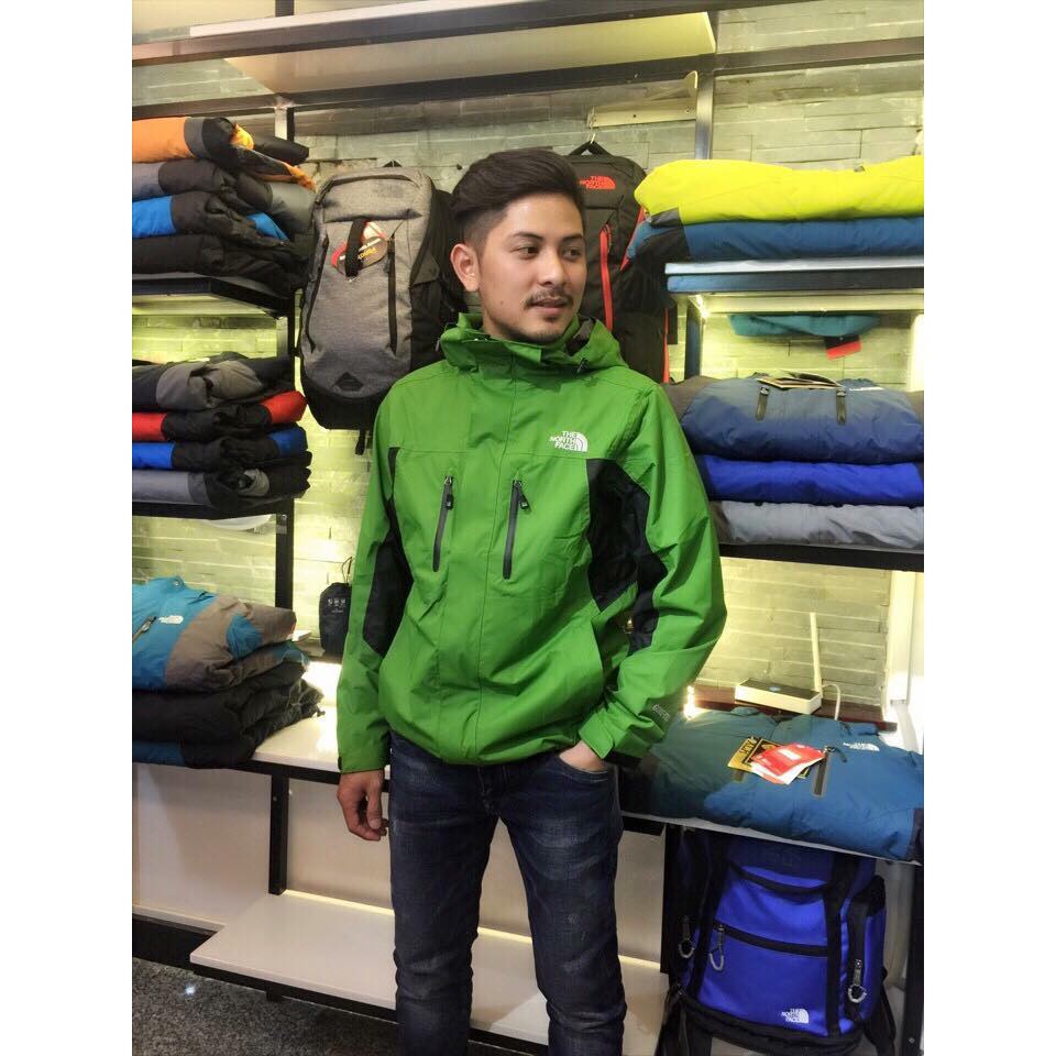 Áo khoác gió 2 lớp màu pha chống nước tuyể đối 100% thương hiệu The northFace VNXK