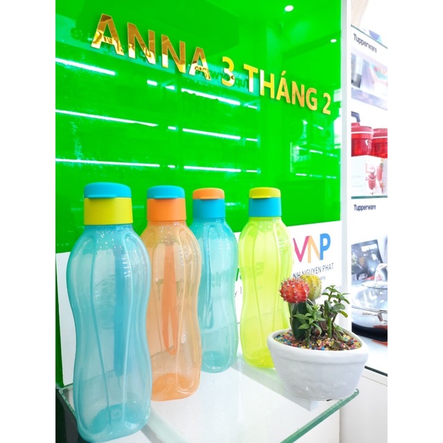 Tupperware - Bình nước Eco Bottle 500ml + Dây | BigBuy360 - bigbuy360.vn