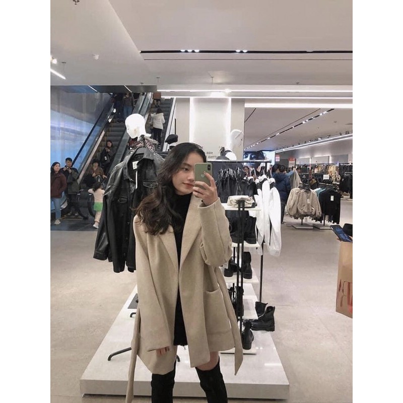Áo dạ Zara auth 100%
