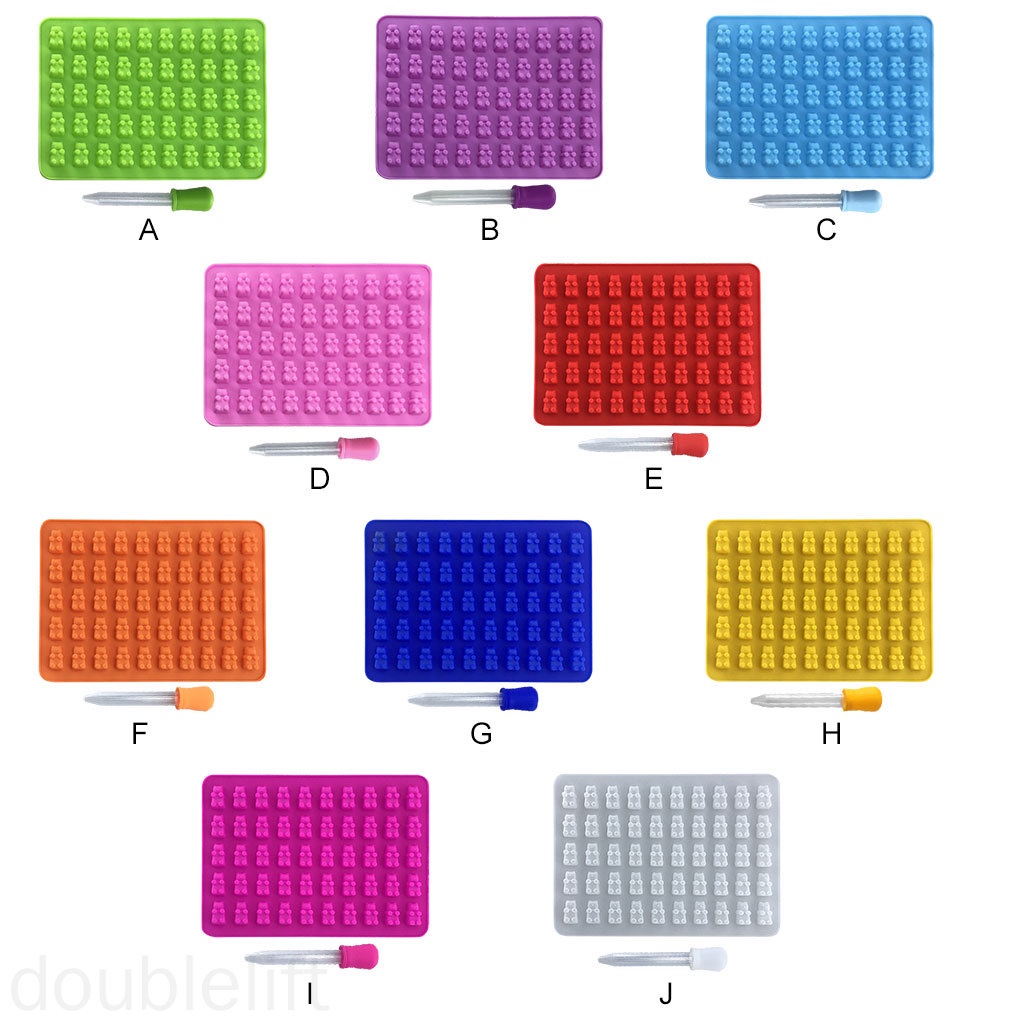 Khuôn Silicone Làm Đá / Sô Cô La Chống Dính Tiện Dụng