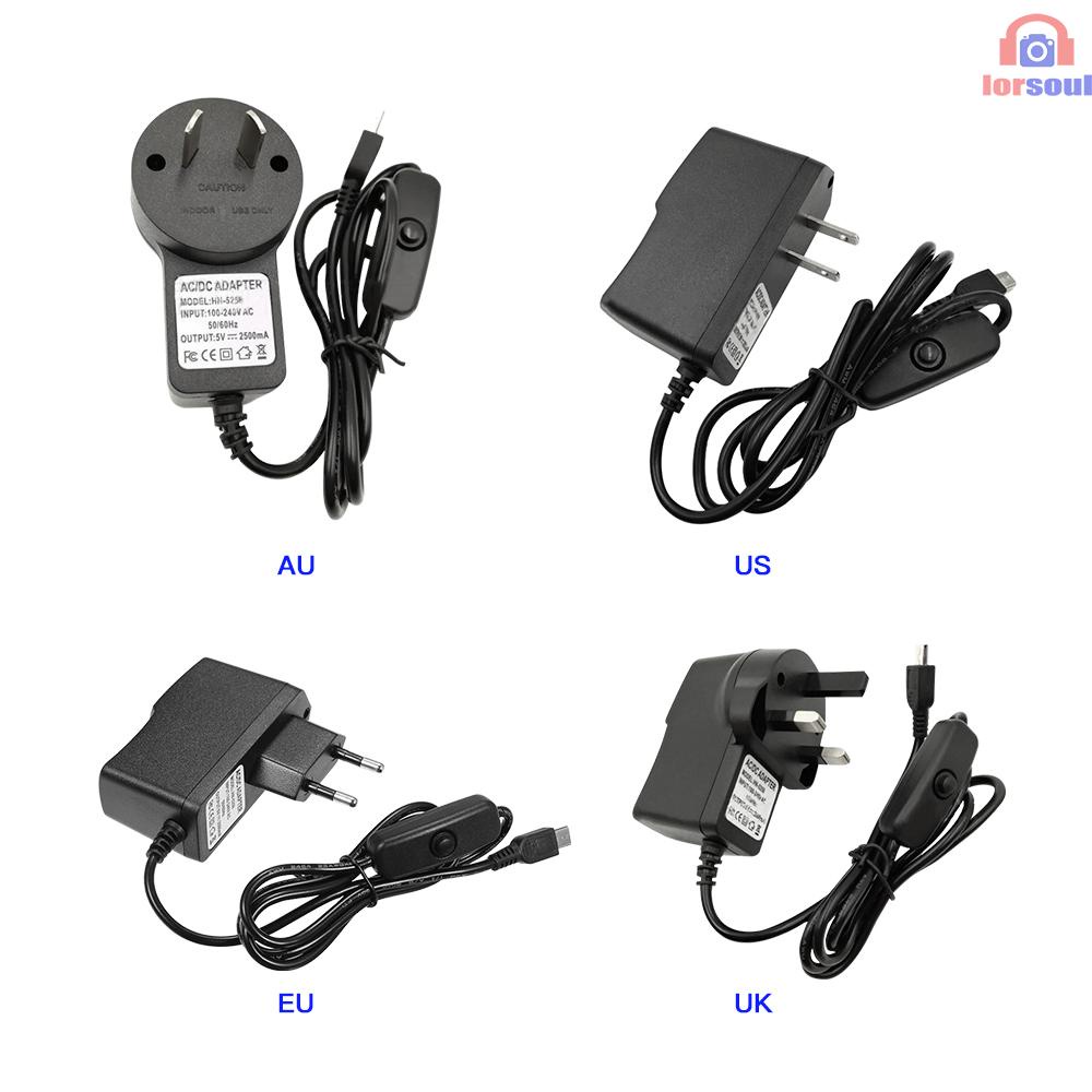 Dây Cáp Sạc 5v 2.5a Cho Raspberry Pi 3 | BigBuy360 - bigbuy360.vn