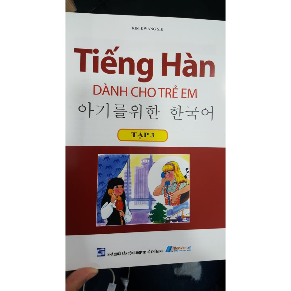 Sách - Tiếng Hàn Dành Cho Trẻ Em - Tập 3 - 8935072876883