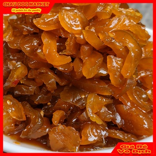Mắm dưa gang trộn sẵn tỏi ớt hủ 500gr vừa ăn.