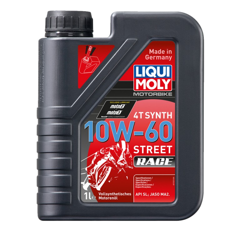 Nhớt Xe 4T Synth 10W60 Race Liqui Moly 1525