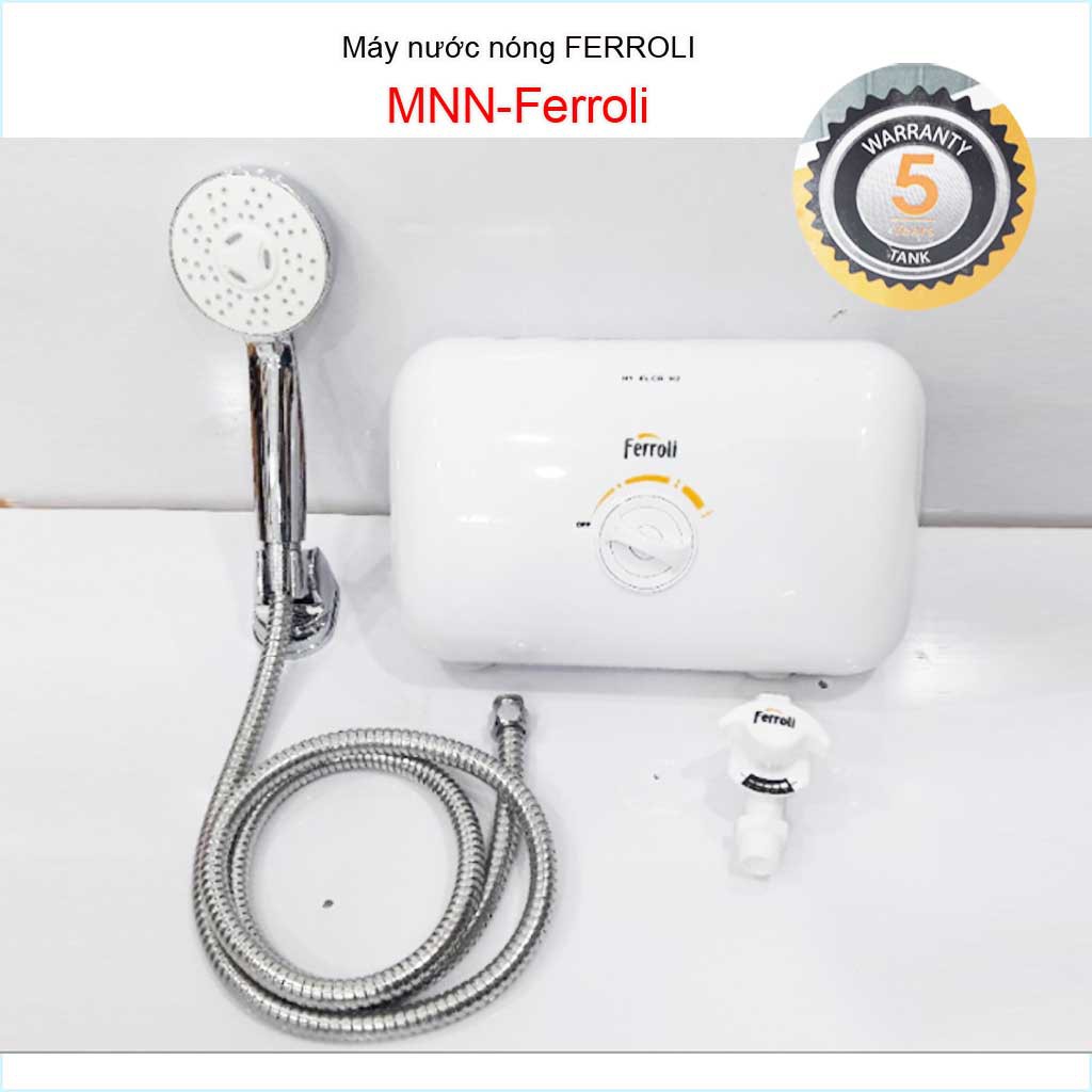 Máy nước nóng Ferroli rita KAG-RITA FS4.5TE, Best sales máy nước nóng trực tiếp chống giật sử dụng tốt hiệu suất tốt