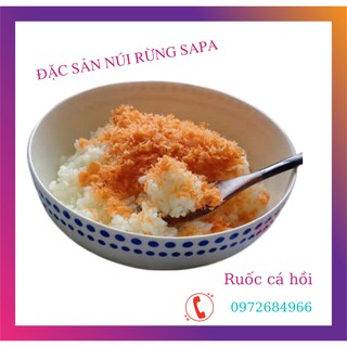 RUỐC CÁ HỒI SAPA lọ 100gr, Ruốc nhà tự làm thơm ngon không chất bảo quản, đảm bảo sức khoẻ cho mọi lứa tuổi