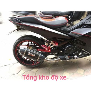Lon pô Mivv Hàng Chuẩn - Full pass treo pô , lò xo , ống tiêu (Ko có cổ pô nhé) N12
