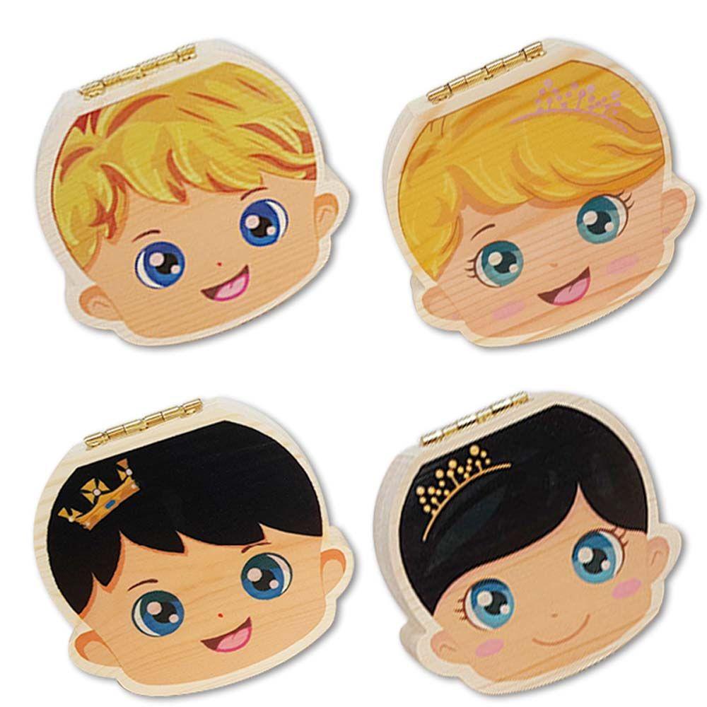 Hộp Gỗ Lưu Trữ Răng Sữa Em Bé Thông Dụng Sáng Tạo