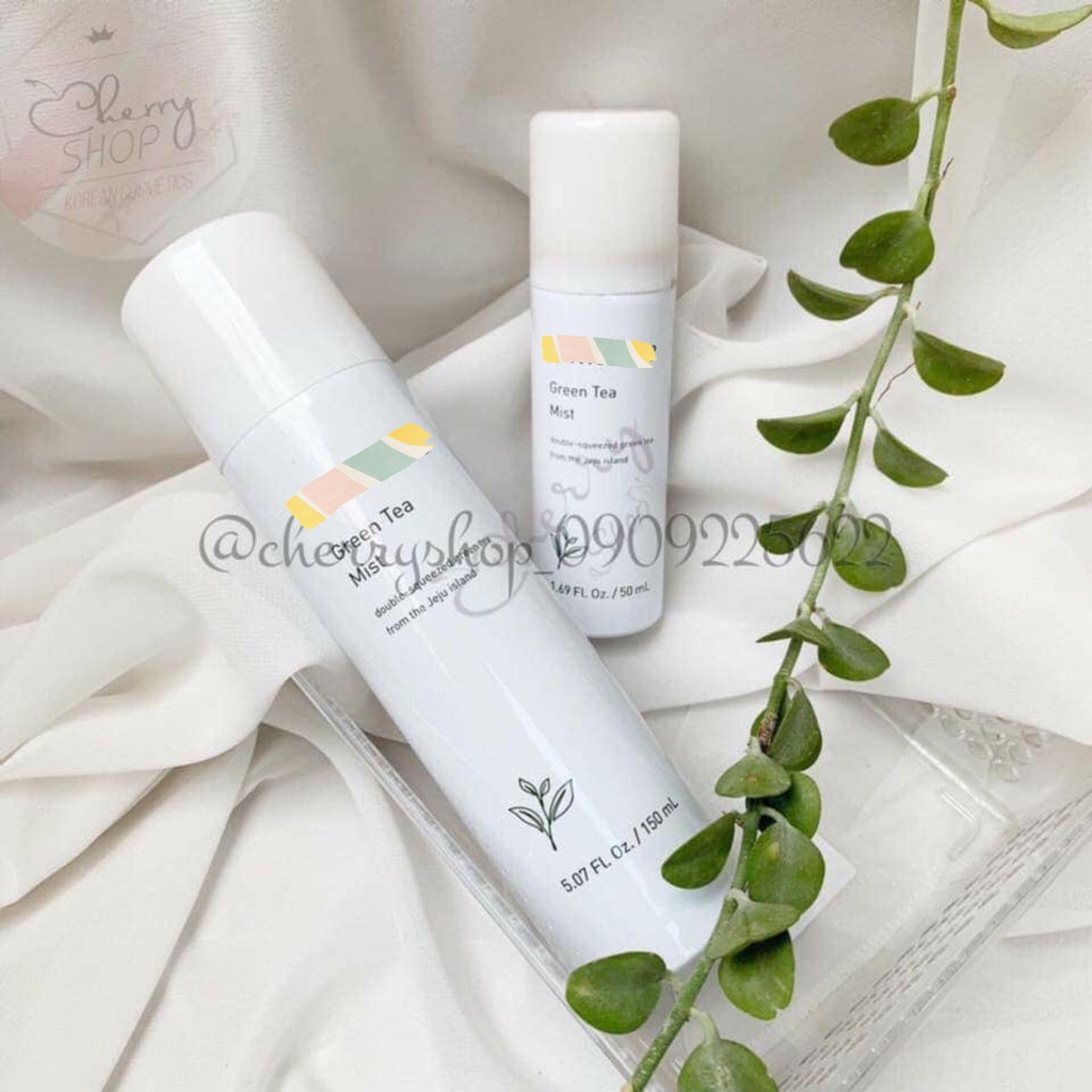 💥🍒Xịt khoáng trà xanh