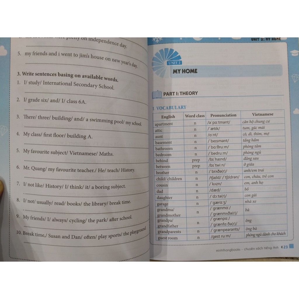 Sách - The langmaster em học giỏi tiếng anh lớp 6 tập 1