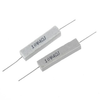 Set 10 Điện Trở Gốm 4 Ohm 10w 5%