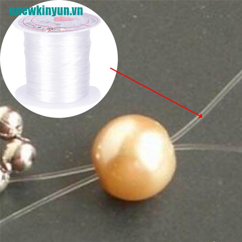 Y●Cuộn Dây Cước 0.8mm Làm Trang Sức Thủ Công
