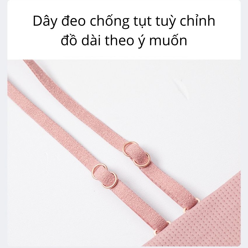 Áo Lót Nâng Ngực HUNA Áo Ngực Nữ Không Gọng mềm mại thoáng mát tôn vòng 1 gợi cảm quyến rũ mút dày 2.5-3cm AN04-Hu-Na