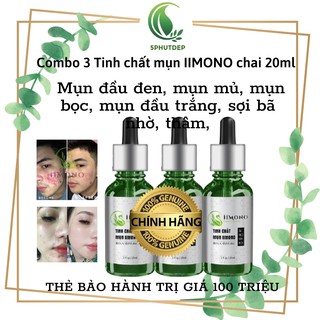 Combo 3 hộp tinh chất mụn IIMONO 20ml