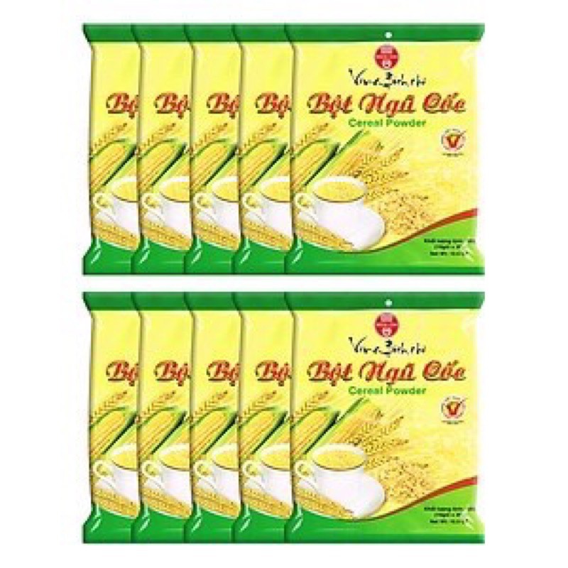 Bột Ngũ Cốc Bích Chi Có Đường (10 Gói x 30gr)