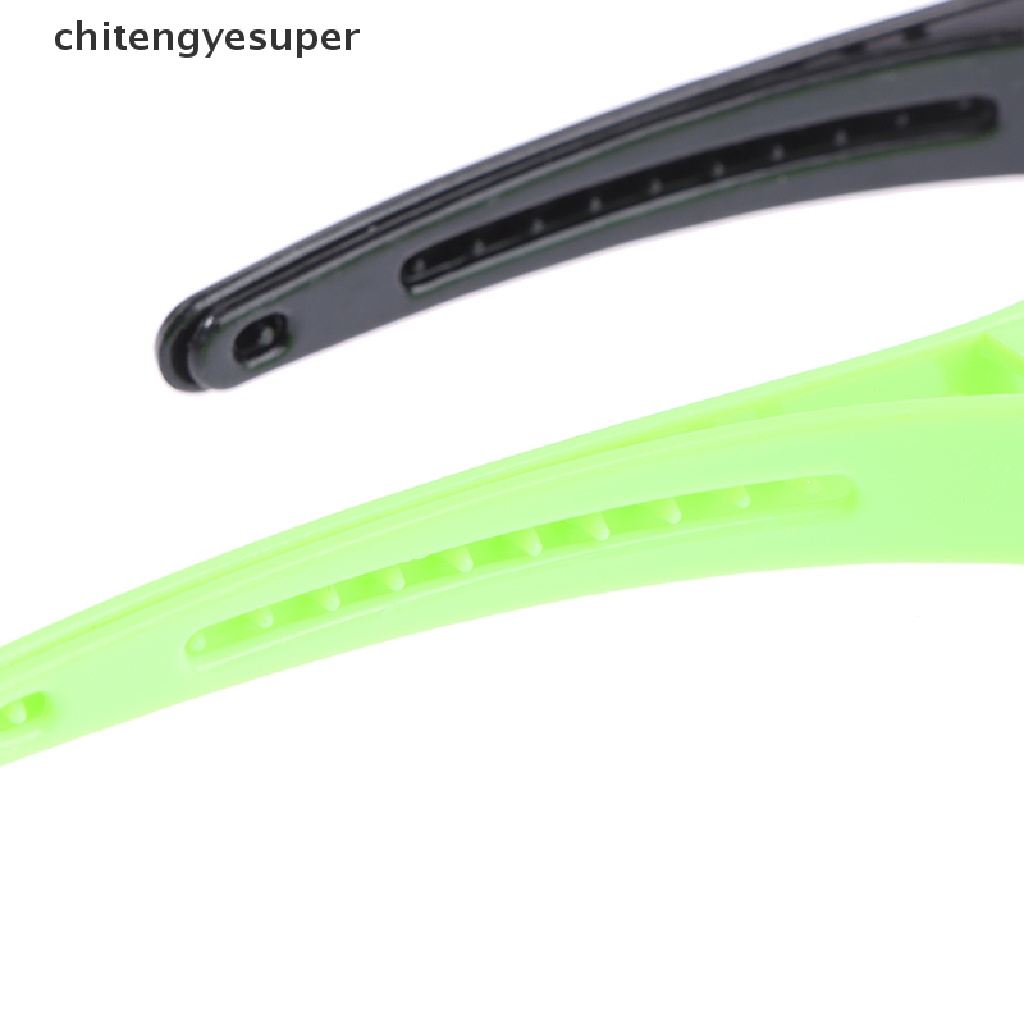 Chitengyesuper 10Pcs/Set Professional Basic Hair Grip Clips Sectioning Salon Styling Hair Clips CGS