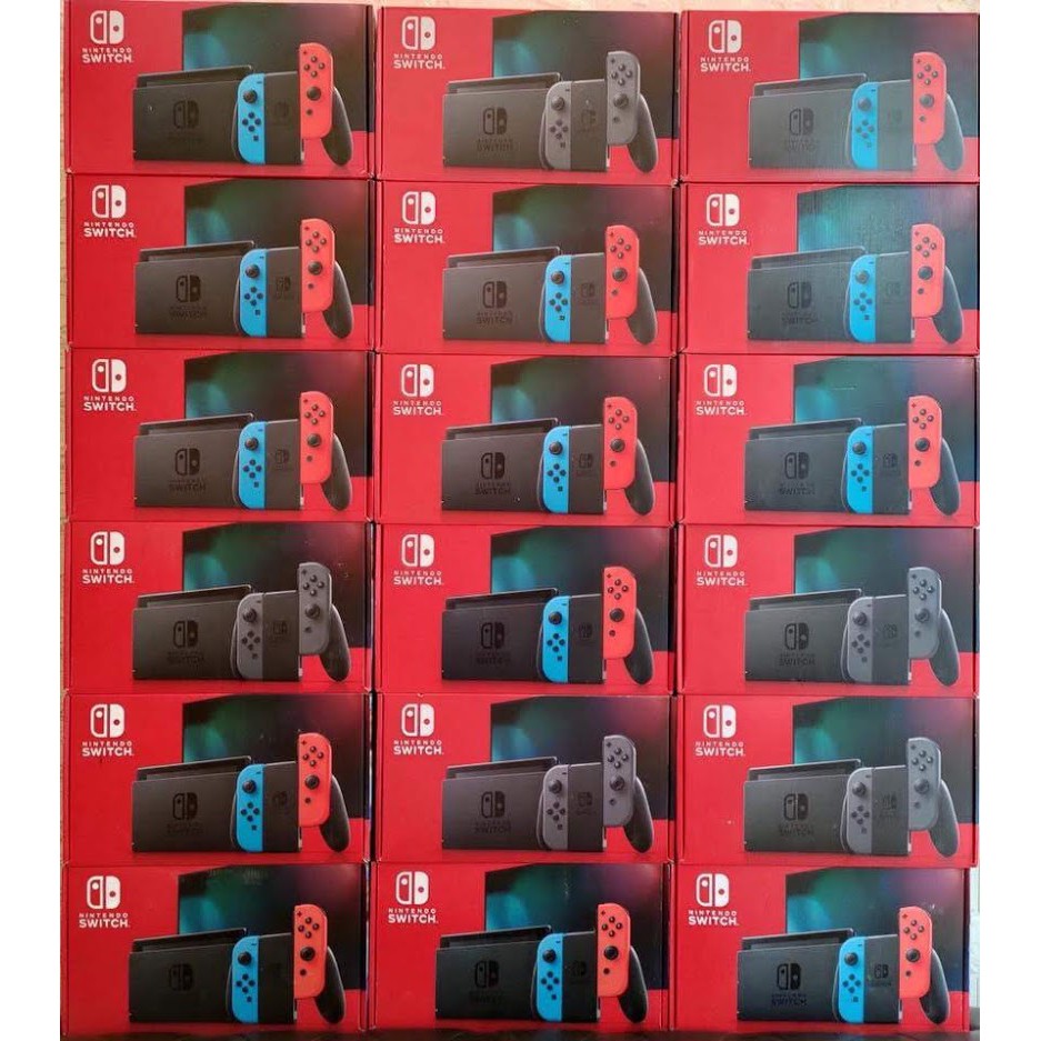 Máy chơi game Nintendo Switch V2 Neon/Grey chính hãng fullbox mới 100%