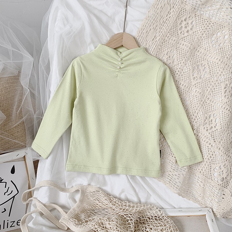 Áo Sweater Cổ Tròn Nhiều Màu Cho Bé Gái