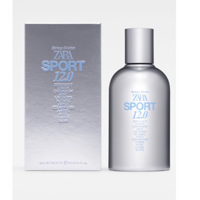 Nước hoa Zara Man Sport Series mới năm 2021 của Zara Sport 12.0