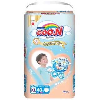 Tã Goo.N Mommy Kis dòng cao cấp mẫu dán và quần NB66 S62 M54 M56 L48 XL44