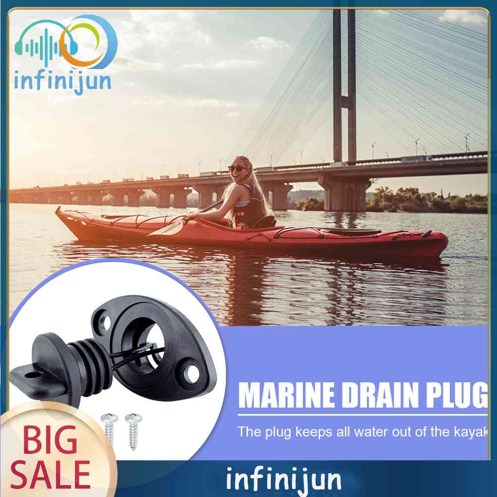 Nút Chặn Lỗ Thoát Nước Hình Oval Bằng Thép Không Gỉ Cho Thuyền Kayak