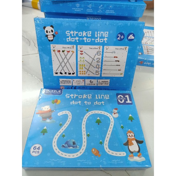 Tập tô vẽ thông minh xóa được 64 trang kèm bút dạ - Đồ chơi Giáo Dục học liệu Montessori cho bé từ 2 3 4 5 tuổi