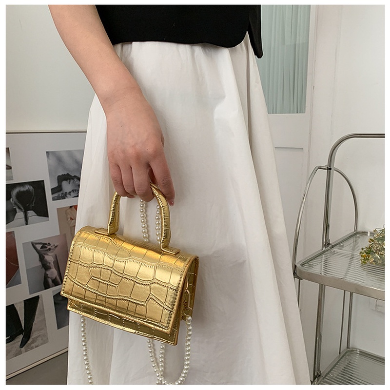 Túi Đeo Chéo Quai Xích Dáng Vuông Nhỏ NB00214 Thời Trang Mùa Hè 2022