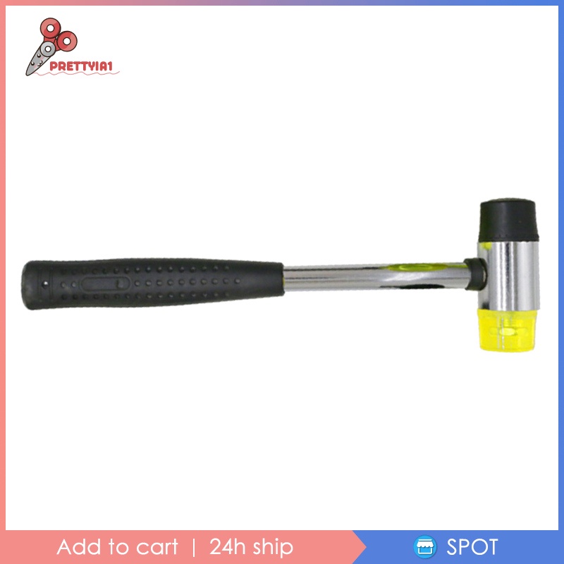 Búa Hai Đầu Cao Su Prettyia1 Kích Thước 30mm Chuyên Dụng Sửa Chữa Nội Thất