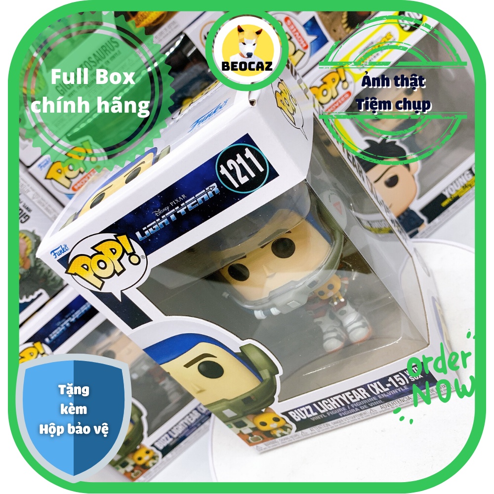 Funko Pop Disney Buzz Chính Hãng Cảnh Sát Vũ Trụ Lightyear dễ thương Câu Chuyện Đồ Chơi Beocaz Mô hình Animation