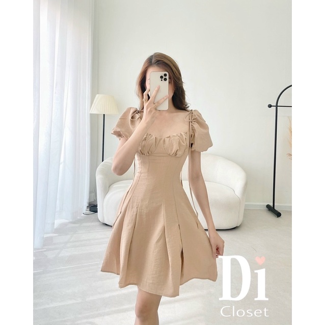 ĐẦM XOÈ TRỄ VAI - HÌNH THẬT SHOP CHỤP