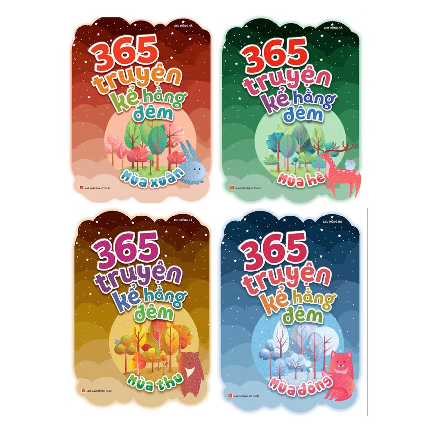 Sách - Combo 365 Truyện Kể Hằng Đêm ( Xuân, Hè , Thu, Đông )
