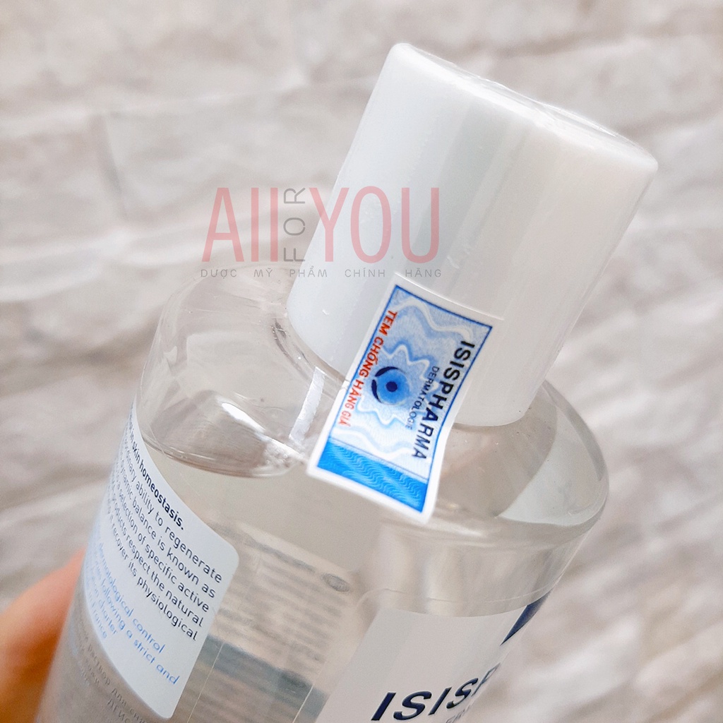 ISIS Pharma Sensylia Aqua 250mL - Nước Tẩy Trang Dưỡng Ẩm Cho Da Nhạy Cảm Và Da Thường.