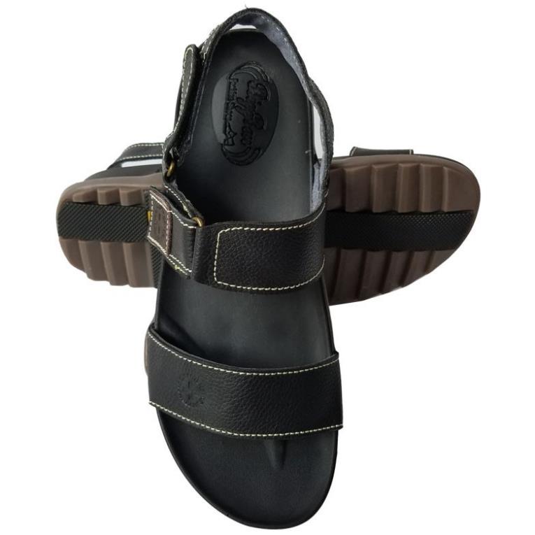 Giày sandal nam da bò đế doctor BIGBEN cao cấp SD37 -new221