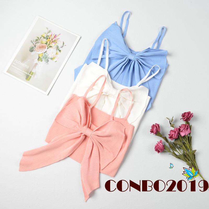 Áo Lửng Hai Dây Cổ Tim Phong Cách Hàn Quốc Quyến Rũ Dành Cho Nữ