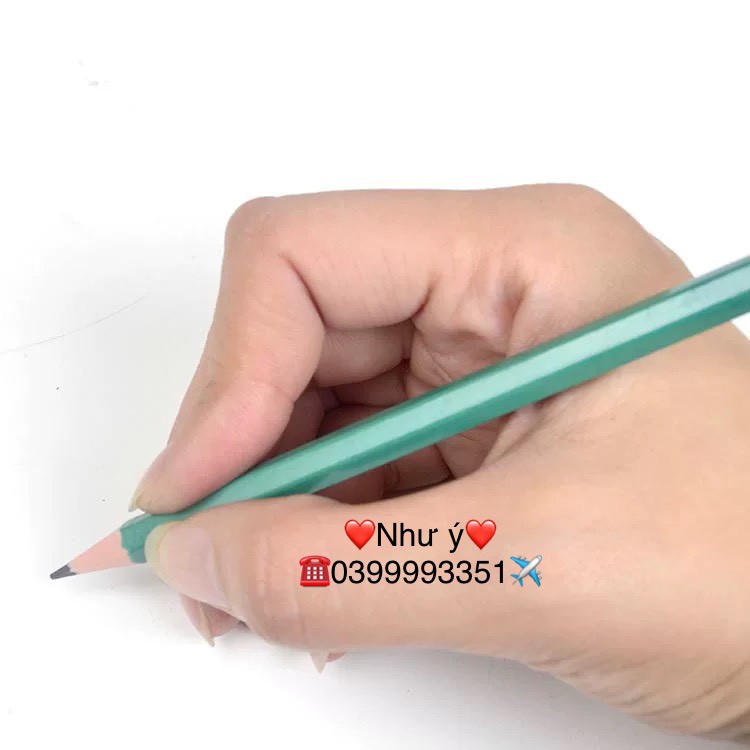 12 cây bút chì 2B Xanh Học Sinh