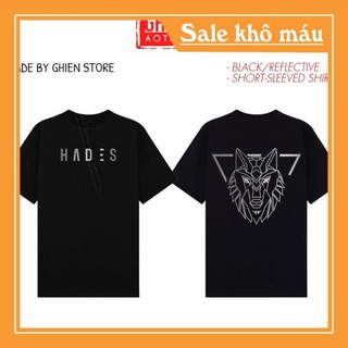 Sale-- áo thun hades đầu sói phản quang