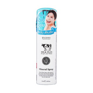Xịt Khoáng Scentio Milk Plus Bright & White 50ml ( chai )