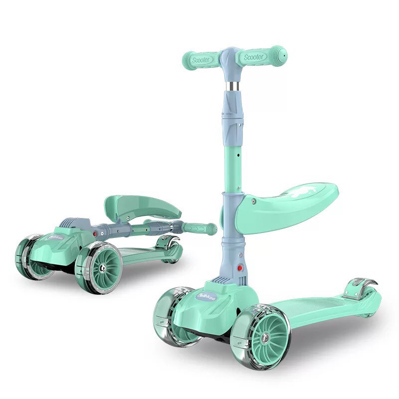 Xe scooter đa năng 2 in 1- Hiệu Belbkee- Pháp