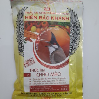 Cám Chào Mào 2  Hiển Bảo Khánh- tặng thìa xúc cám hoặc xiên hoa quả hàng đục