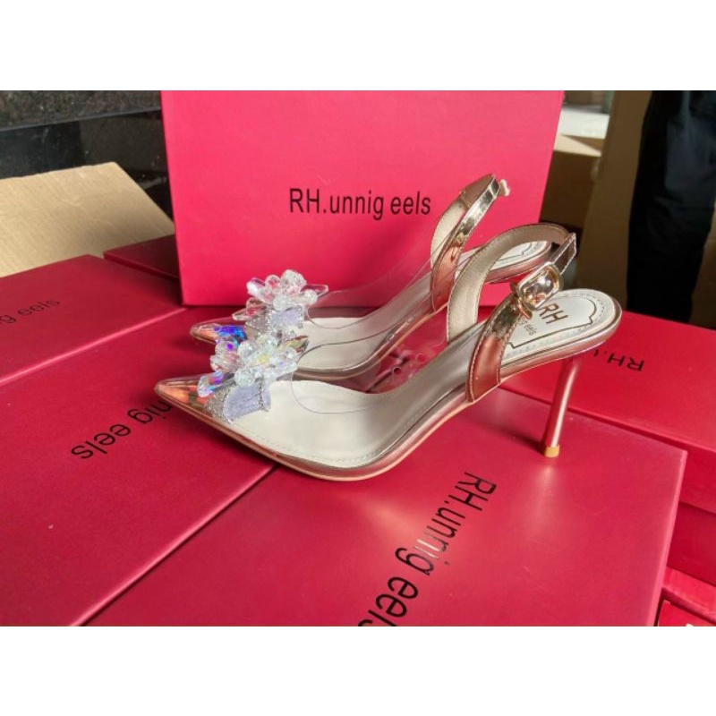ldx Sandal 7p Mica Trong Rh Nơ Đá Mềm Êm Fullbox Cao Cấp