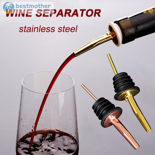 ✿BM✦ 2pcs Stainless Steel Wine Pourer Liquor Pour Spouts Bottle Cap Bartender Home Bar Party Accesso