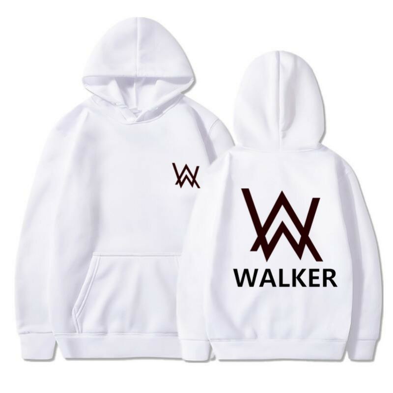 Áo Khoác Hoodie In Logo Alan Walker Phía Trước Lưng