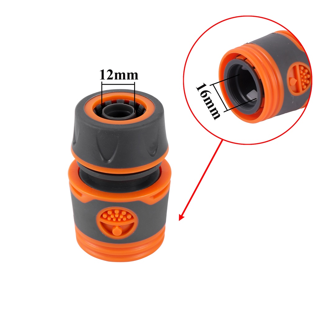 Ống Nối Đường Kính 8 / 11 "Sang 4 / 7" Đường Kính 16mm Và Đường Kính 20mm Dùng Để Sửa Chữa Ống Nước Ngoài Vườn