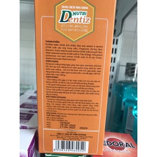 Súc miệng Nutri Dentiz