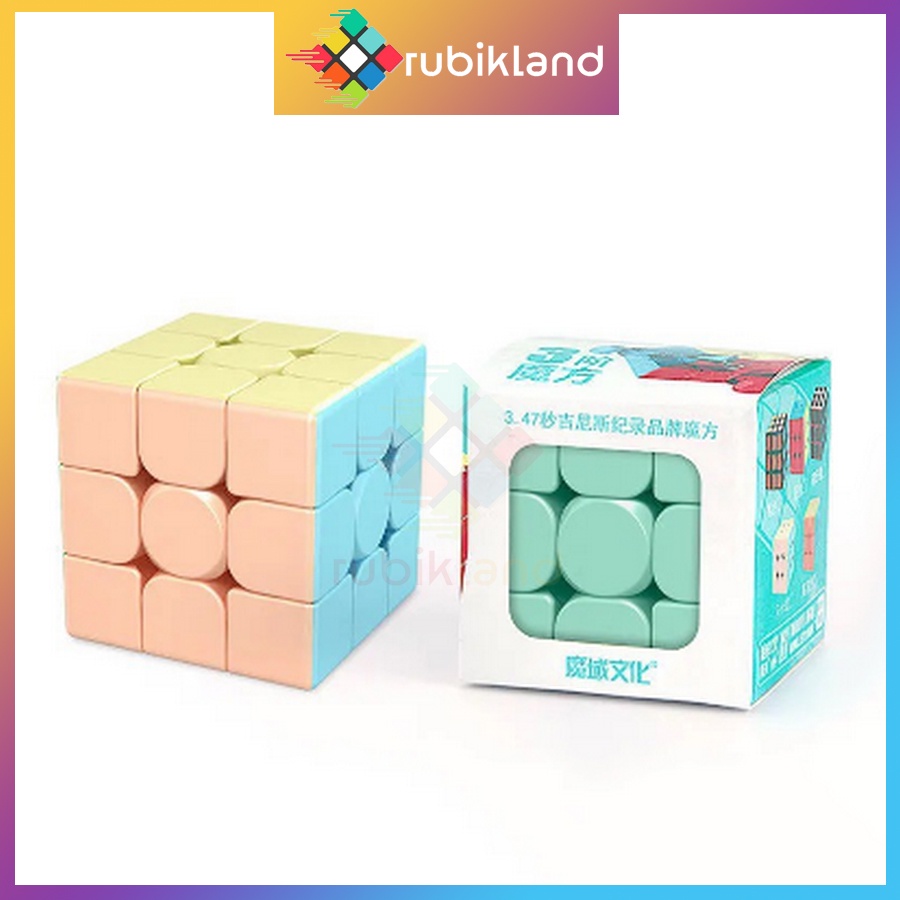 [Bộ Sưu Tập] Rubik MoYu Macaron 2x2 3x3 4x4 5x5 Pyraminx Rubic Biến Thể Stickerless Đồ Chơi Trí Tuệ Trẻ Em