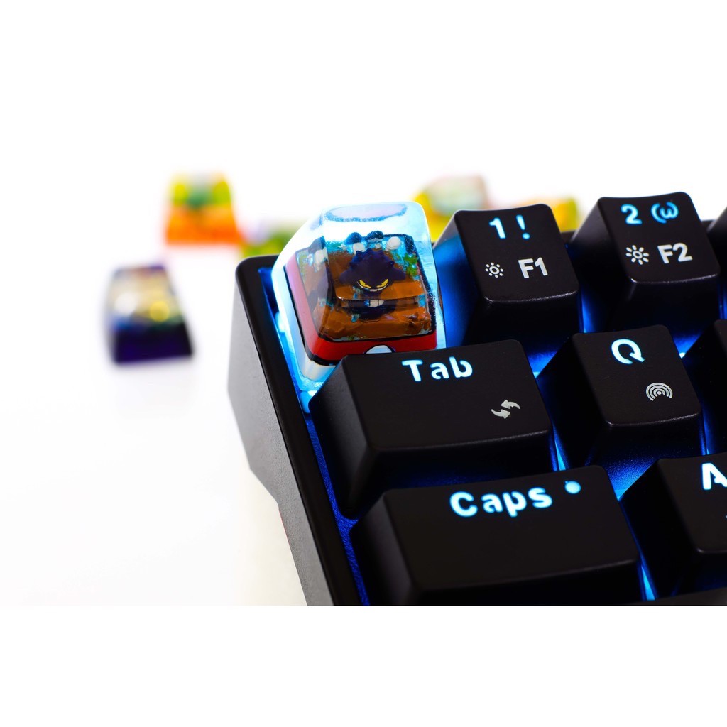Keycap - Nút Bàn Phím Gaming - Nút Bàn Phím Cơ Con Ma Mập Ú  - Gengar - KC023