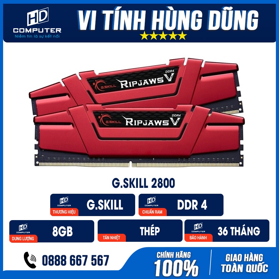 [Mã 99ELHA giảm 7% đơn 300K] Ram DDR4 8G, team vulcan, adata xpg, geil, apacer, gskill,bus 2400, 2133, 2666, 3000 ram 4